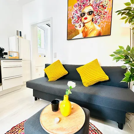 Mola Apartments- Trendiges In Der City-naehe Dortmund-terrasse-3 Gaeste-wlan 黑尔德克
