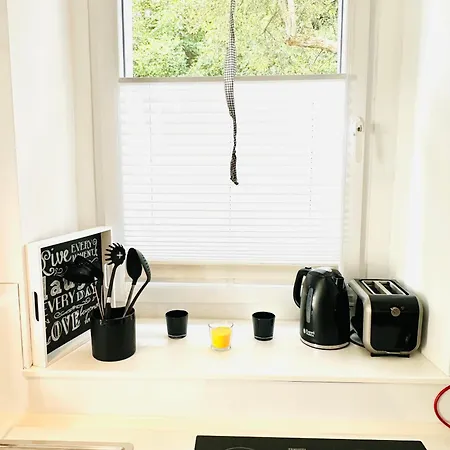 Mola Apartments- Trendiges In Der City-naehe Dortmund-terrasse-3 Gaeste-wlan 公寓 黑尔德克