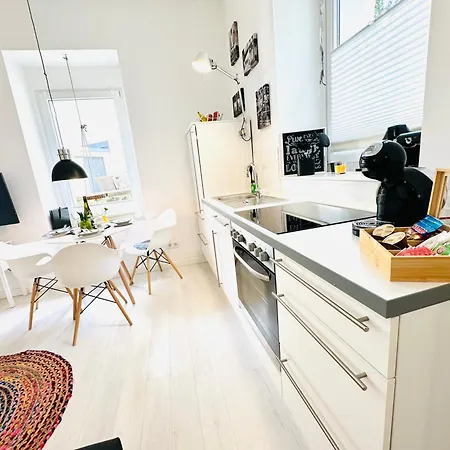 Mola Apartments- Trendiges In Der City-naehe Dortmund-terrasse-3 Gaeste-wlan * 黑尔德克