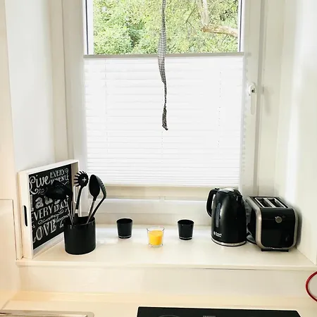 Mola Apartments- Trendiges In Der City-naehe Dortmund-terrasse-3 Gaeste-wlan *