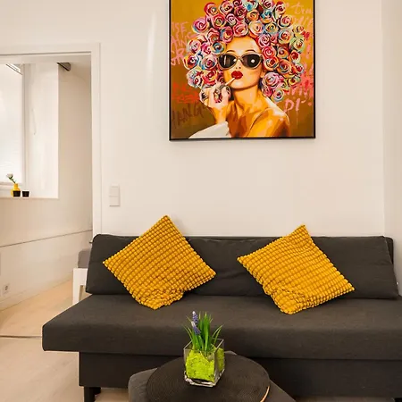 Apartmán Mola Apartments- Trendiges In Der City-naehe Dortmund-terrasse-3 Gaeste-wlan