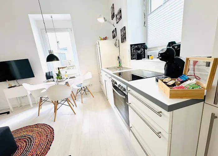 Mola Apartments- Trendiges In Der City-naehe Dortmund-terrasse-3 Gaeste-wlan Apartmán