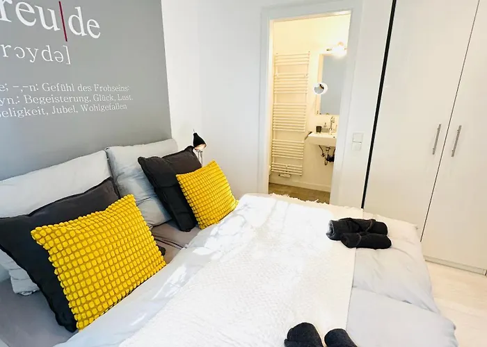 Mola Apartments- Trendiges In Der City-naehe Dortmund-terrasse-3 Gaeste-wlan Apartmán *