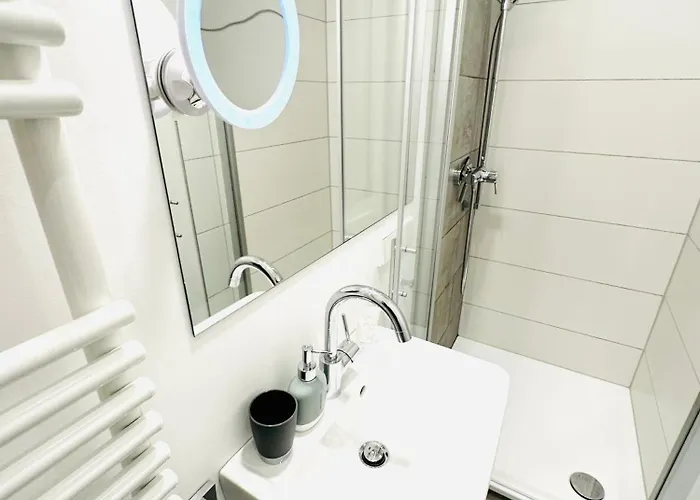 Apartmán Mola Apartments- Trendiges In Der City-naehe Dortmund-terrasse-3 Gaeste-wlan